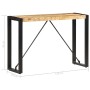 Solid mango wood console table 100x35x76 cm by , Side tables - Ref: Foro24-285945, Price: 109,19 €, Discount: %