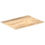 Solid mango wood table surface 15-16 mm thick 80x70 cm by , Table tops - Ref: Foro24-286017, Price: 88,48 €, Discount: %