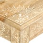 Hand-painted solid mango wood coffee table 110x50x45 cm by , Coffee table - Ref: Foro24-286146, Price: 216,26 €, Discount: %