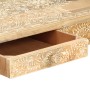 Hand-painted solid mango wood coffee table 110x50x45 cm by , Coffee table - Ref: Foro24-286146, Price: 216,26 €, Discount: %
