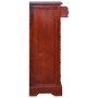Klassische Kommode aus massivem Mahagoni-Holz in Braun 45x35x100 cm. von , Schubladen - Ref: Foro24-288865, Preis: 218,26 €, ...