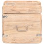 Massive Holztruhe aus Akazienholz 40x40x40 cm von , Aufbewahrungskisten - Ref: Foro24-289648, Preis: 128,42 €, Rabatt: %