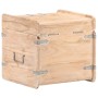Massive Holztruhe aus Akazienholz 40x40x40 cm von , Aufbewahrungskisten - Ref: Foro24-289648, Preis: 128,42 €, Rabatt: %