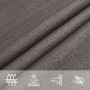 Anthracite HDPE sail shade 160 g/m² 6x6x6 m by , Umbrellas - Ref: Foro24-311102, Price: 38,68 €, Discount: %