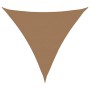 Taupe grey HDPE sail shade 160 g/m² 6x6x6 m by , Umbrellas - Ref: Foro24-311432, Price: 43,44 €, Discount: %