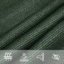 Dark green HDPE sail shade 160 g/m² 7x7 m by , Umbrellas - Ref: Foro24-311445, Price: 89,50 €, Discount: %