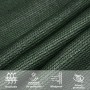 Dark green HDPE sail shade 160 g/m² 7x7 m by , Umbrellas - Ref: Foro24-311445, Price: 89,50 €, Discount: %