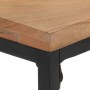 Solid acacia wood console table 110x35x75 cm by , Side tables - Ref: Foro24-320249, Price: 122,31 €, Discount: %