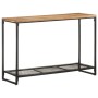 Solid acacia wood console table 110x35x75 cm by , Side tables - Ref: Foro24-320249, Price: 122,31 €, Discount: %