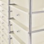 Tragbarer XXL-Aufbewahrungswagen mit 15 weißen Kunststoffschubladen. von , Lastenstapler - Ref: Foro24-320408, Preis: 131,32 ...