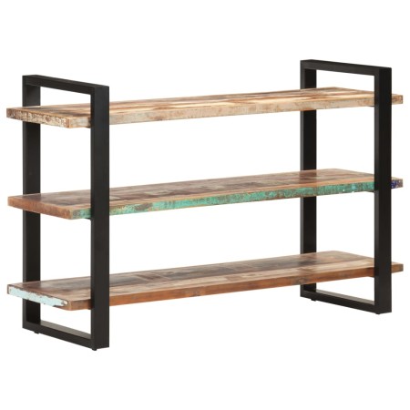 Sideboard with 3 shelves made of solid recycled wood 120x40x75 cm by , Sideboards - Ref: Foro24-321070, Price: 249,90 €, Disc...