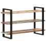 Sideboard with 3 shelves made of solid recycled wood 120x40x75 cm by , Sideboards - Ref: Foro24-321070, Price: 249,90 €, Disc...