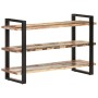 Sideboard with 3 shelves made of solid recycled wood 120x40x75 cm by , Sideboards - Ref: Foro24-321070, Price: 249,90 €, Disc...
