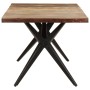Solid recycled wood dining table 180x90x76 cm by , Kitchen and dining tables - Ref: Foro24-323570, Price: 314,58 €, Discount: %
