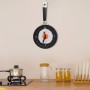 325164 Wall Clock with Fried Egg Pan Design 18,8 cm de , Relojes de pared - Ref: Foro24-325164, Precio: 21,59 €, Descuento: %
