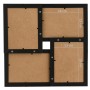 Marco de fotos collage para foto de 4x (13x18 cm) negro MDF de , Marcos para fotos - Ref: Foro24-332775, Precio: 18,89 €, Des...