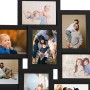 Fotocollage-Rahmen für ein 10x(10x15 cm) Foto, Schwarz, aus MDF. von , Bilderrahmen - Ref: Foro24-332782, Preis: 28,73 €, Rab...