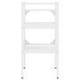 Weißes Eisenwaschbeckenstruktur 40x38x31 cm von , Badezimmerwaschtische - Ref: Foro24-338484, Preis: 59,88 €, Rabatt: %