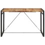 Massivholz-Barhockertisch aus rauem Mangoholz 175x90x110 cm von , Küchen- und Esstische - Ref: Foro24-351720, Preis: 277,99 €...