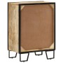 Sideboard with 2 drawers, iron and solid mango wood, 53x31x72 cm. by , Sideboards - Ref: Foro24-352038, Price: 240,55 €, Disc...