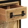 Aparador con 2 cajones hierro y madera maciza mango 53x31x72 cm de , Aparadores - Ref: Foro24-352038, Precio: 240,44 €, Descu...