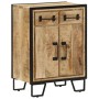 Sideboard with 2 drawers, iron and solid mango wood, 53x31x72 cm. by , Sideboards - Ref: Foro24-352038, Price: 240,55 €, Disc...