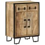 Sideboard with 2 drawers, iron and solid mango wood, 53x31x72 cm. by , Sideboards - Ref: Foro24-352038, Price: 240,55 €, Disc...