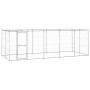 Außengehege aus verzinktem Stahl mit einem Dach, 12,1 m². von , Hundehütten und Zäune - Ref: Foro24-3082304, Preis: 512,62 €,...