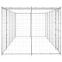 Außengehege aus verzinktem Stahl mit einem Dach, 12,1 m². von , Hundehütten und Zäune - Ref: Foro24-3082304, Preis: 512,62 €,...