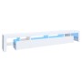 Mueble de TV con luces LED blanco 260x36,5x40 cm de , Muebles TV - Ref: Foro24-3152778, Precio: 182,56 €, Descuento: %