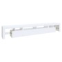 Mueble de TV con luces LED blanco 260x36,5x40 cm de , Muebles TV - Ref: Foro24-3152778, Precio: 182,56 €, Descuento: %