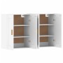 Wandschränke 2 Stück aus weißem Ingenieurholz von , Sideboards - Ref: Foro24-3197977, Preis: 144,96 €, Rabatt: %
