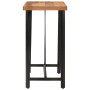 Hohes Tisch aus Eisen und massivem Akazienholz 110x55x107 cm von , Küchen- und Esstische - Ref: Foro24-356370, Preis: 246,60 ...