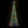 Weihnachtsbaum mit LED-Beleuchtung, 275 farbigen LEDs, 180 cm von , Weihnachtsbäume - Ref: Foro24-358067, Preis: 52,28 €, Rab...