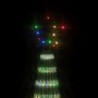 LED Christmas tree with 275 colored LEDs, 180 cm. by , Christmas trees - Ref: Foro24-358067, Price: 52,27 €, Discount: %