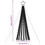 Weihnachtsbaum mit LED-Beleuchtung, 275 farbigen LEDs, 180 cm von , Weihnachtsbäume - Ref: Foro24-358067, Preis: 52,28 €, Rab...