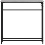 Mesa consola madera de ingeniería gris Sonoma 75x19,5x75 cm de , Mesas auxiliares - Ref: Foro24-834138, Precio: 33,48 €