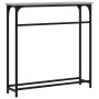 Engineered wood gray Sonoma console table 75x19.5x75 cm by , Side tables - Ref: Foro24-834138, Price: 33,48 €, Discount: %