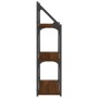 Wandregal aus braunem Eichenholz 60x21x78,5cm. von , Regale und Regale - Ref: Foro24-835453, Preis: 38,93 €, Rabatt: %