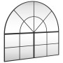 Espejo de pared arco de hierro negro 100x90 cm de , Espejos - Ref: Foro24-3200611, Precio: 165,02 €, Descuento: %