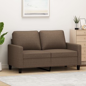 Sofá de 2 plazas de tela marrón 120 cm de , Sofás - Ref: Foro24-359158, Precio: 216,18 €, Descuento: %