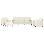 Sofagarnitur mit 4-teiligen cremefarbenen Samtkissen. von , Sofas - Ref: Foro24-3201972, Preis: 798,81 €, Rabatt: %