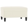 Sofagarnitur mit 4-teiligen cremefarbenen Samtkissen. von , Sofas - Ref: Foro24-3201972, Preis: 798,81 €, Rabatt: %