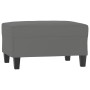 Juego de sofás con cojines 3 piezas tela microfibra gris oscuro de , Sofás - Ref: Foro24-3202358, Precio: 631,03 €, Descuento: %