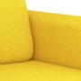 Sofagarnitur mit 4-teiligen Kissen, helles gelbes Gewebe. von , Sofas - Ref: Foro24-3202083, Preis: 664,96 €, Rabatt: %