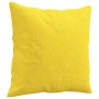 Sofagarnitur mit 4-teiligen Kissen, helles gelbes Gewebe. von , Sofas - Ref: Foro24-3202083, Preis: 664,96 €, Rabatt: %