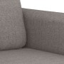 Three-piece sofa set with gray taupe fabric cushions by , Sofas - Ref: Foro24-3202133, Price: 524,87 €, Discount: %