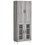 Hoher Schrank aus grauem Sonoma-Sperrholz, 69,5x34x180 cm. von , Sideboards - Ref: Foro24-3198071, Preis: 159,32 €, Rabatt: %