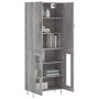 Hoher Schrank aus grauem Sonoma-Sperrholz, 69,5x34x180 cm. von , Sideboards - Ref: Foro24-3198071, Preis: 159,32 €, Rabatt: %