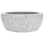 Round gray ceramic countertop washbasin Φ41x14 cm by , Sinks - Ref: Foro24-155064, Price: 97,79 €, Discount: %